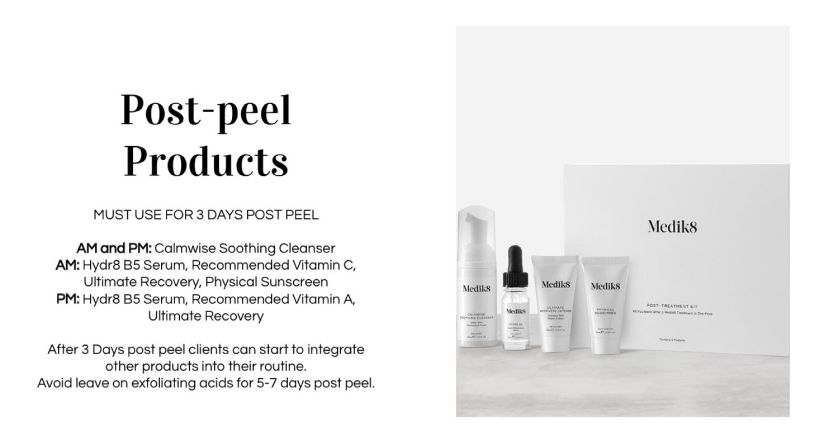 Medik8 Post Peel Products